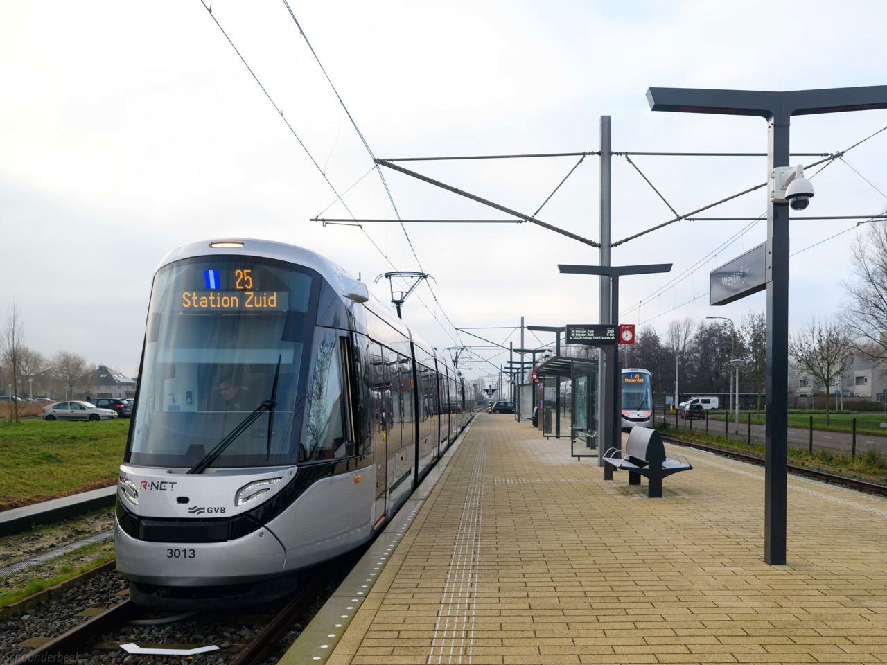 Tram 25 Station Zuid Amsterdam