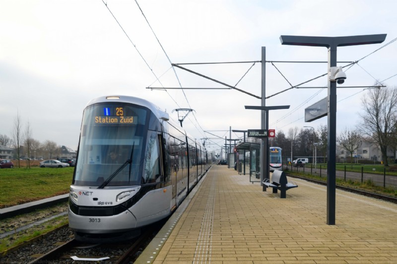 Tram 25 - Station Zuid Amsterdam - Westwijk Amstelveen - Grand Hotel Amstelveen